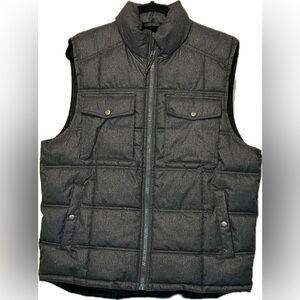 Goodfellow Men's Puffer Vest, insulated, Color Charcoal Grey, Size Large…